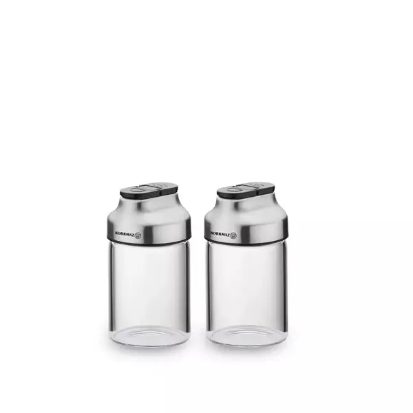 Korkmaz Astra Tuzluk Biberlik Seti 120 ml A5629-5 - Image 1