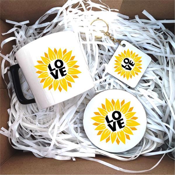 Papatya Tasarımlı Konsept Hediye Kutusu, Hediyelik Sepetler P1-02 - Image 1