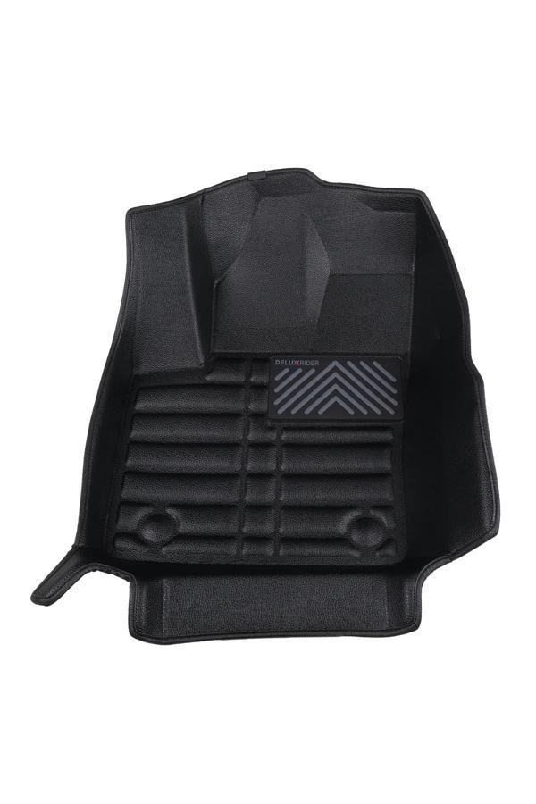 5D Dikişsiz (press) Deri Havuzlu Paspas Siyah Toyota CHR 2024-2025 ile uyumlu - Image 1