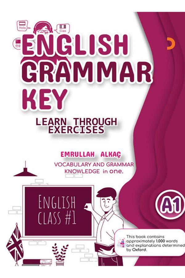 ENGLISH GRAMMAR KEY A1 & EMRULLAH ALKAÇ - Cinius Yayınevi - Image 1