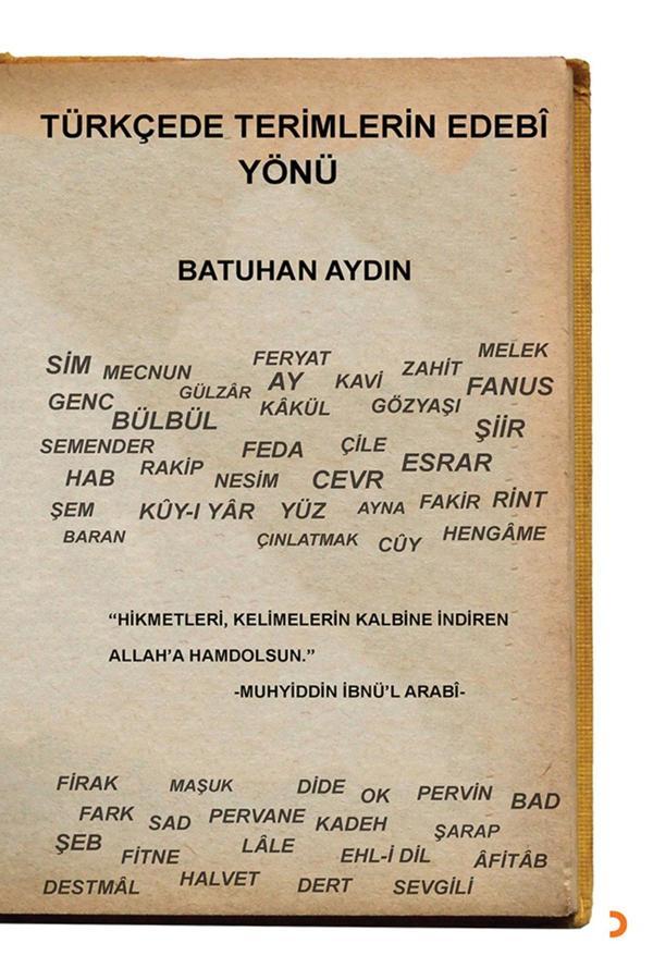 Türkçede Terimlerin Edebî Yönü & Batuhan Aydın - Cinius Yayınevi - Image 1