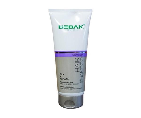 Bebak Silk Keratin Mor Saç Şampuanı 200 ml - Image 1