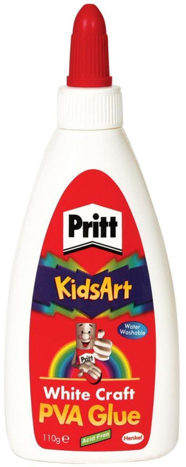 Pritt 581014 Tutkal Kidsart 110 Gram Beyaz (12 Adet) - Image 1