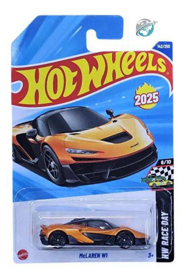 Hot Wheels - McLaren W1 (1/64) Turuncu - Yurt Dışı Uzun Kartonet - 2025 Case - Image 1