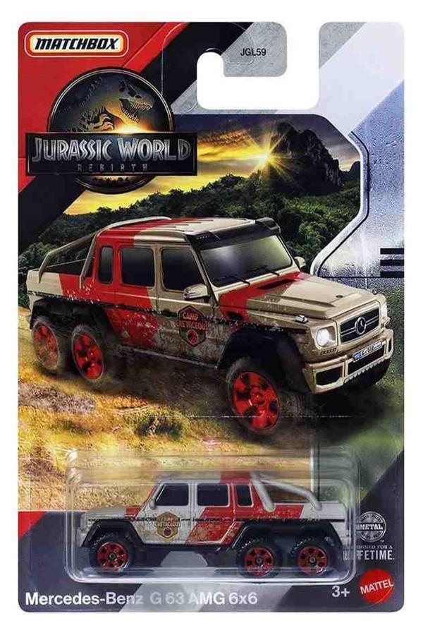 Matchbox Mercedes-Benz G 63 AMG 6x6 (1/64) Jurassi̇c World - 2025 Case - Image 1
