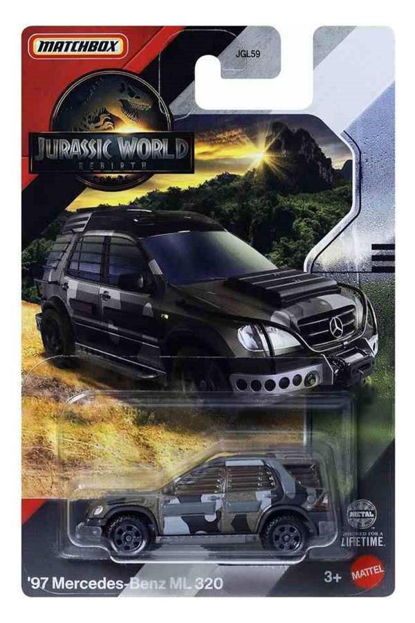 Matchbox '97 Mercedes-Benz ML 320 (1/64) Jurassi̇c World - 2025 Case - Image 1