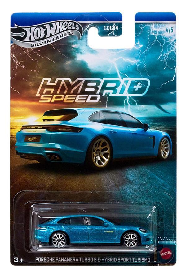 Hot Wheels Porsche Panamera Turbo S E-Hybrid Sport Turismo (1/64) Hybrid Speed 4/5 - Image 1