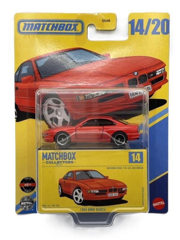 Matchbox Koleksiyon Araçlar 1994 BMW 850CSİ GBJ48 - JCL30 - Image 1