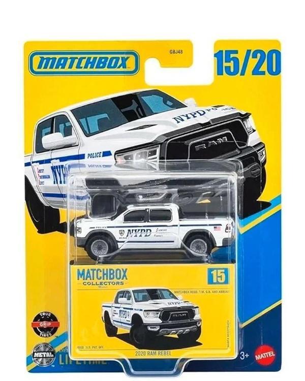 Matchbox Koleksiyon Araçlar 2020 RAM REBEL GBJ48 - JCL40 - Image 1