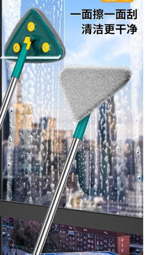 2 Bezli Üçgen Çek Çekli Mop Islak Mendil Uyumlu - Image 1