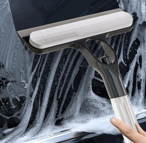 4 in 1 Spreyli Çek Çekli Camsil ve Fırça Aparatı - Image 1