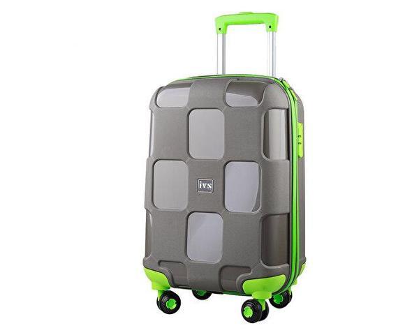 Ivs Fume Yesil Kare Buyuk Boy Büyük Boy Seyahat Çantası PP4040-065-L Gri - Image 1