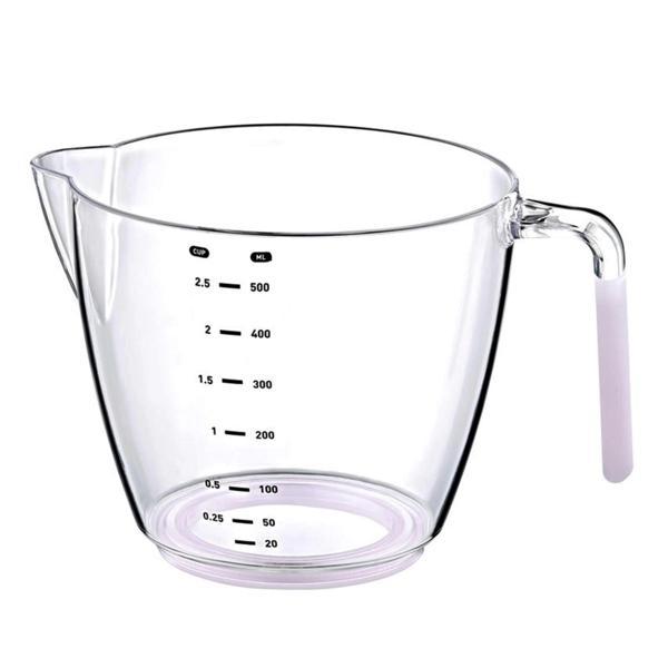 Ölçü Ve Hamur Kabı 500 Ml - Silikon Sap - Image 1