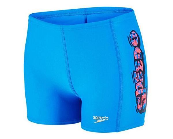 Speedo Mavi Erkek Çocuk Mayosu 8-09530B043 Plmt Pnl Asht V3 Jm Blu Red - Image 1