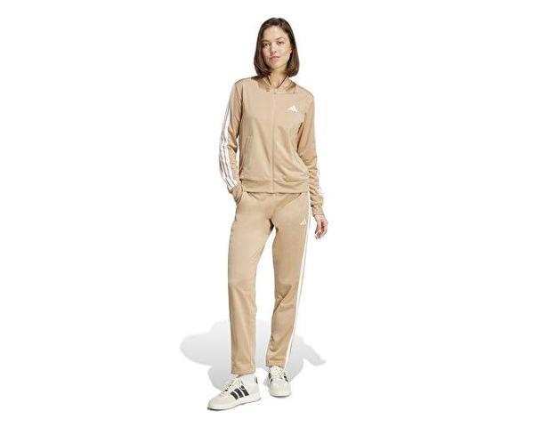 adidas W Ess 3S Ts Kadın Günlük Eşofman Altı JX0507 Haki - Image 1
