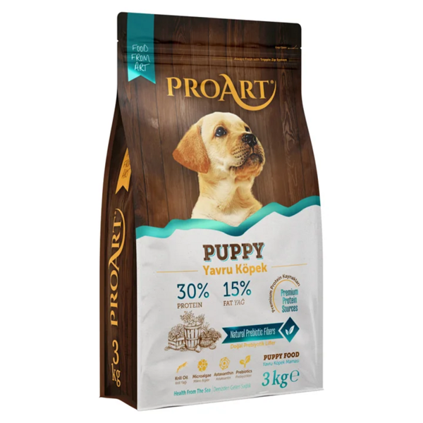 ProArt Süper Premium Tavuk Etli Yavru Köpek Maması 3 Kg - Image 1