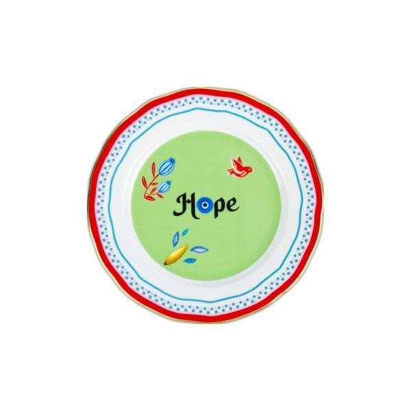 Baci Milano Mamma Mia Hope Yazılı Tabak 22 Cm - Image 1