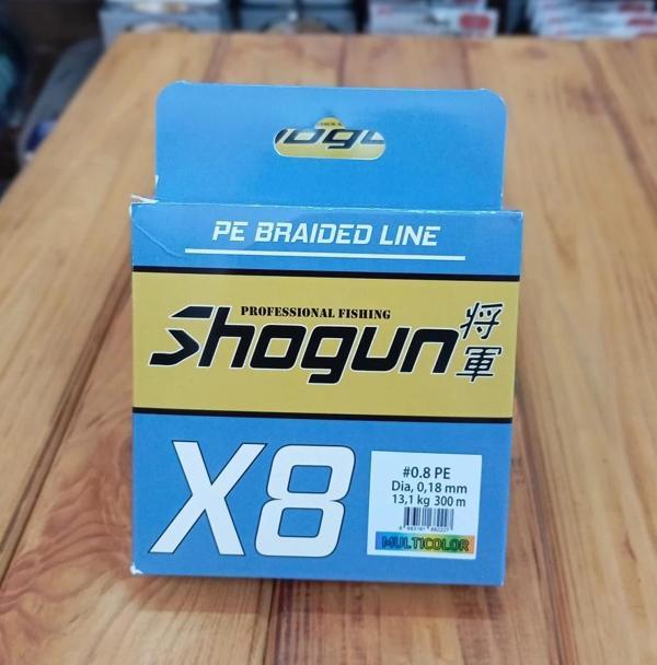 Shogun X8 300MT MULTİCOLOR İP MİSİNA 0,20MM - Image 1