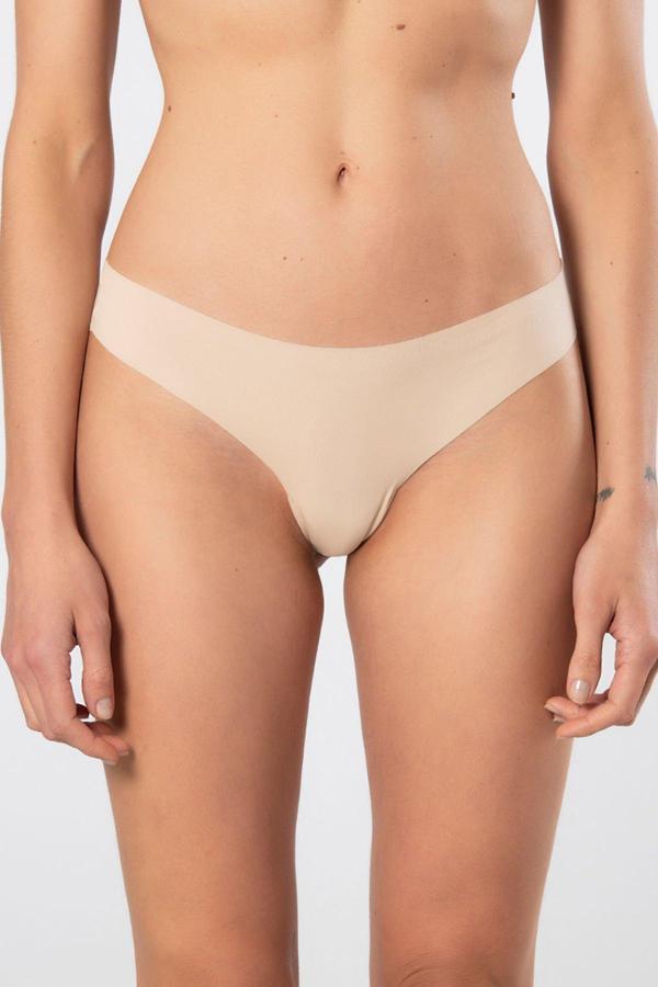 Türen Kadın Lazer Kesim Pamuklu String Külot 912/Ten - Image 1