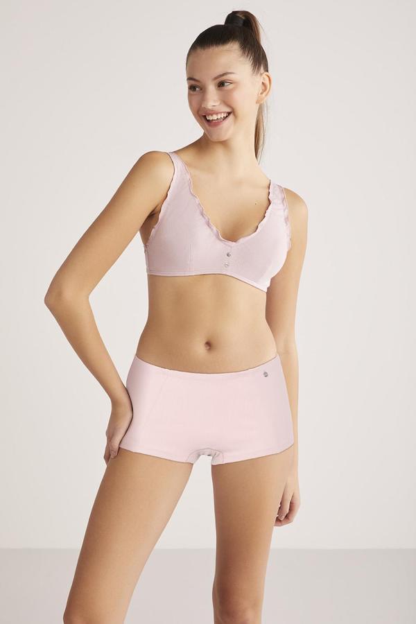 KOM Penny Genç Kız Boxer Pembe - Image 1
