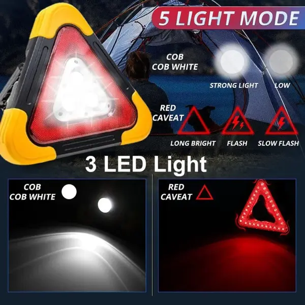 Hurry Bolt Şarjlı Cob Led Reflektör (2818) - Image 1