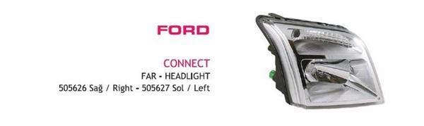 Ayfar Far Sol Ford Connect 01- (Motoru Üzerinde) AYF.505627 - Image 1