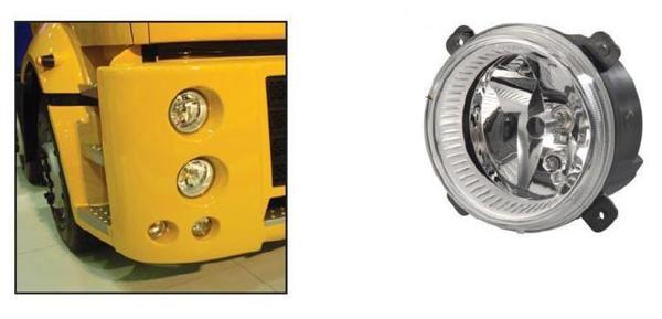 Aygersan Far Kısa Hüzme 24V Parklı Ayar Motorlu Ford Kargo(12Ad) 13185E - Image 1