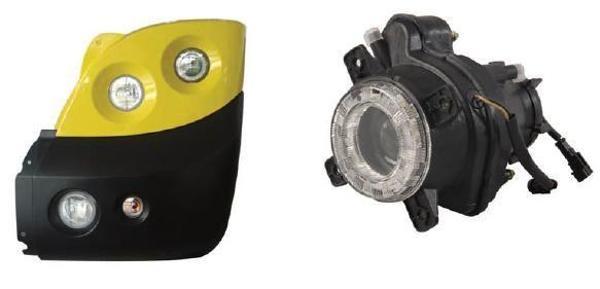 Aygersan Far Merceklı Kısa Hca 12V Ledlı Kapak+Kablolu Manuel Lenslı Peugeot J9 Premıer Kargo Bmc Prof.(12Ad) 12599E - Image 1