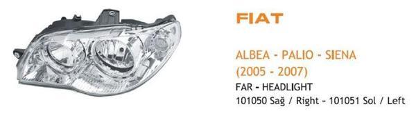 Ayfar Far Sağ Motorlu Fıat Albea 2005-2007 (Koli Ad 4) AYF.101050 - Image 1