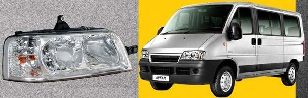 Ayfar Far Sağ Manuel Peugeot Boxer Fıat Ducato Cıtroen Jumper 2002-2006 AYF.505200 - Image 1
