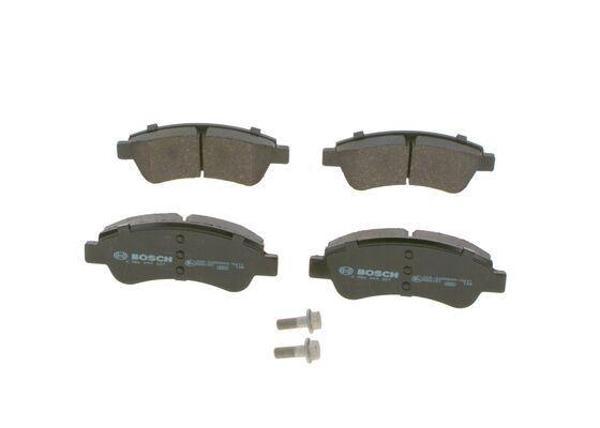 Bosch Disk Fren Balatası Ön Cıtroen Berlıngo-C-Elysee-C2-C3-C4-Xsara / Ds 3 (Sa_-Sb_) /  Opel Corsa F 0986494027 - Image 1