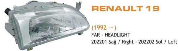 Ayfar Far Sol Renault R19 92-> AYF.202202 - Image 1