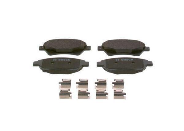 Bosch Disk Fren Balatası Ön Renault Kangoo 00>  Megane Iı 02> Scenıc Iı 03> Grand Scenıc Iı 04> 0986424785 - Image 1