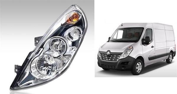 Ayfar Far Motorlu Sol Renault Master ( 2010 >) AYF.505457 - Image 1
