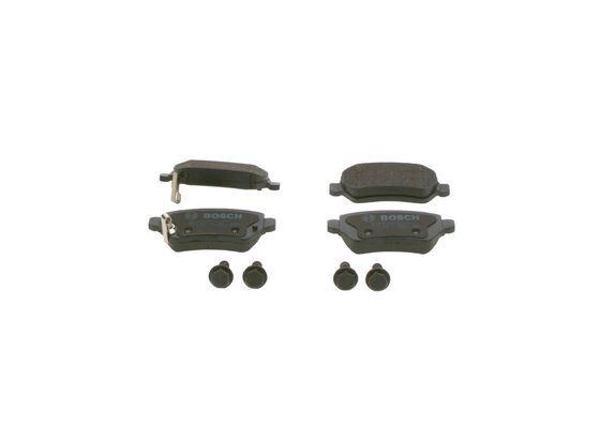 Bosch Disk Fren Balatası Arka Opel Astra F-G-H-J Combo 01> Corsa C  Merıva 03-10 Merıva B 10> Zafıra A-B 0986424646 - Image 1