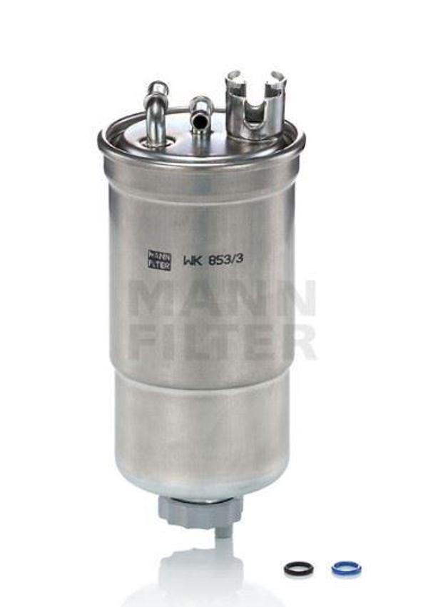 Mann Yakıt Fıltresi Seat Leon I 1.9 Sdı (1M1) Aqm | 50 Kw / 68 Hp | 11.1999-10.2005 MANN-WK853/3X - Image 1