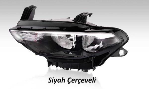 Ayfar Far Motorlu Sol Fıat Egea  Siyah Çerçeveli AYF.101133 - Image 1