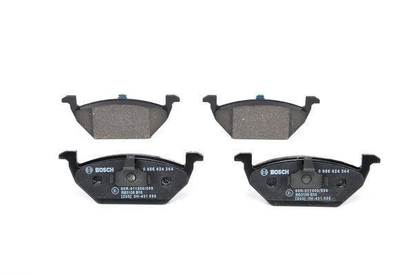 Bosch Fren Balatası Ön Vw Bora (99-) Golf Iv-V Jetta 05- Seat Leon Toledo Iı (99-) Skoda Fabia I-Iı 0986424364 - Image 1