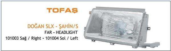 Aygersan Far Fıat 93-> Doğan Slx Sol (4Ad) 11485E - Image 1
