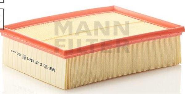 Mann Hava Fıltresı A4 S4 1.6 1.8T 1.9Tdı 2.0Tdı 00-> #### MANN-C27192/1 - Image 1