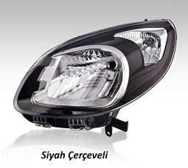Ayfar Far Siyah Çerçeveli Manuel Sol Renault Kangoo ( 2013-  ) AYF.202315 - Image 1