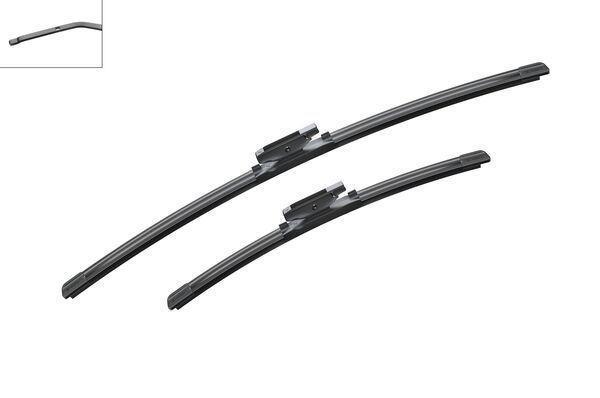 Bosch Aerotwın Silecek 60+40Cm (Flatblade-Muz Tipi)Renault Fluence-Clıo Iv (119287+119330+574363) 3397007116 - Image 1