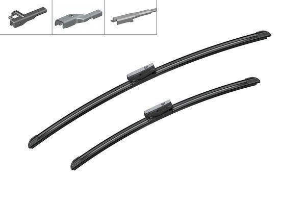 Bosch Aerotwın Silecek Tk 60Cm+47.5Cm (Muz Tipi)Vw Caddy 04-Golf V-Vı 03-Jetta  Passat 05- Audı A3 06- 3397007462 - Image 1