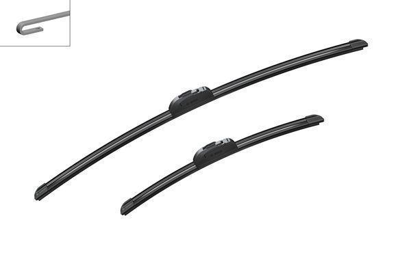 Bosch Silecek Setı Aerotwın 650 400Mm  Ar653S 206 Toyota Corolla Aurıs Hyundaı Accent Blue 3397118911 - Image 1