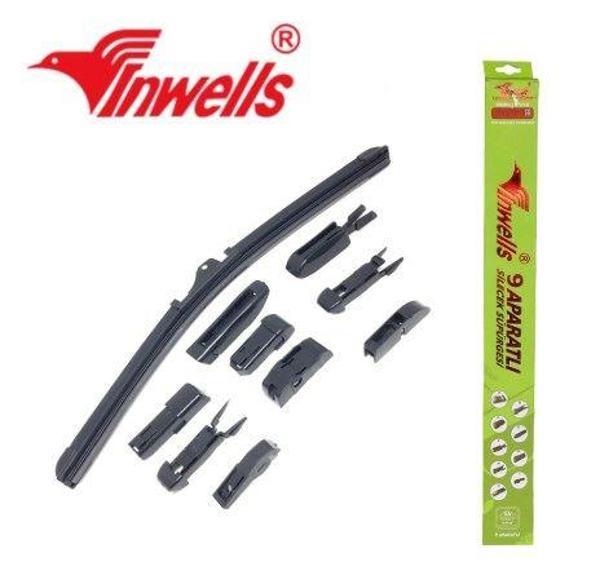 Inwells 700Mm 9 Aparatlı Banana Tip Silecek Süpürgesi INW018041 - Image 1