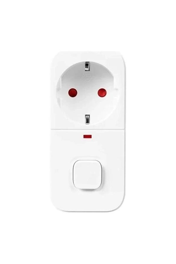 Isıya Duyarlı Devre Ve Akım Korumalı Duvar Tekli Anahtarlı Priz Fiş 16a/250v 750 - Image 1