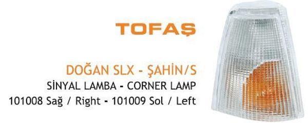 Ayfar Ön Sinyal Lamba Beyaz Sol Fıat Dkş Doğan Slx-Kartal Slx 93 AYF.101009 - Image 1