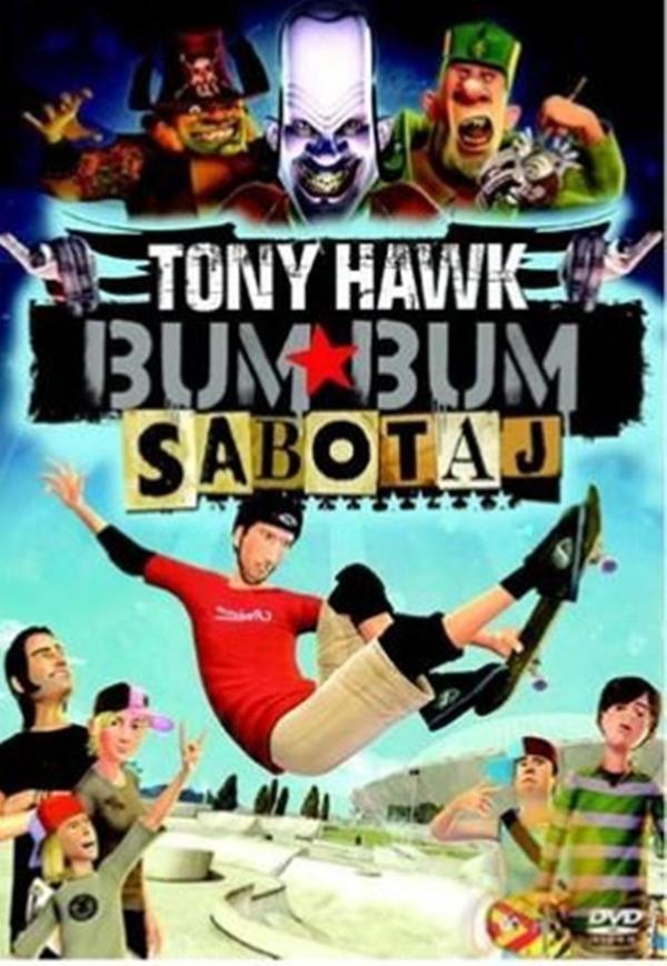 Tony Hawk Bum Bum Sabotaj - Tony Hawk In Boom Boom Sabotage ( Türkçe Dublaj ) ( Ambalajında - Sıfır ) DVD - Image 1