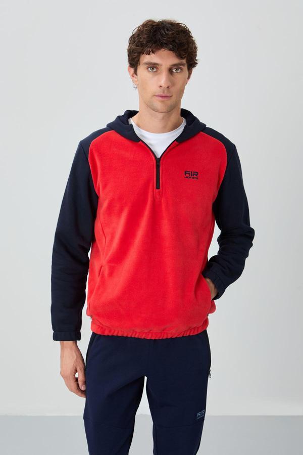 Ruby Fiesta Standart Kalıp Polar Erkek Sweatshirt - 88300 - Image 1