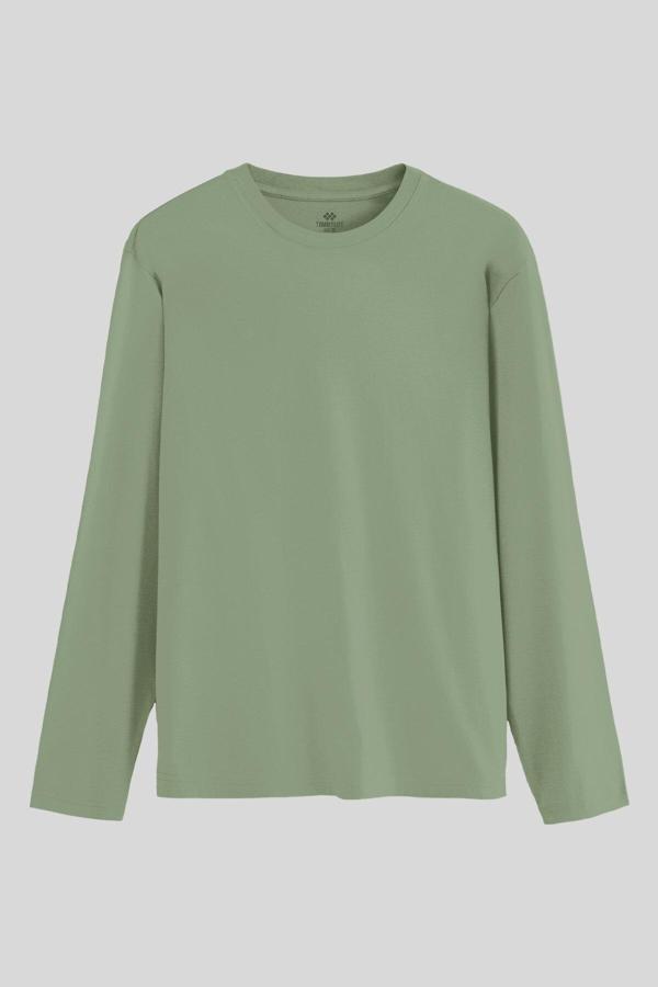 Kaktüs Standart Fit Basic O Yaka Uzun Kollu İnce Erkek T-Shirt - 87997 - Image 1